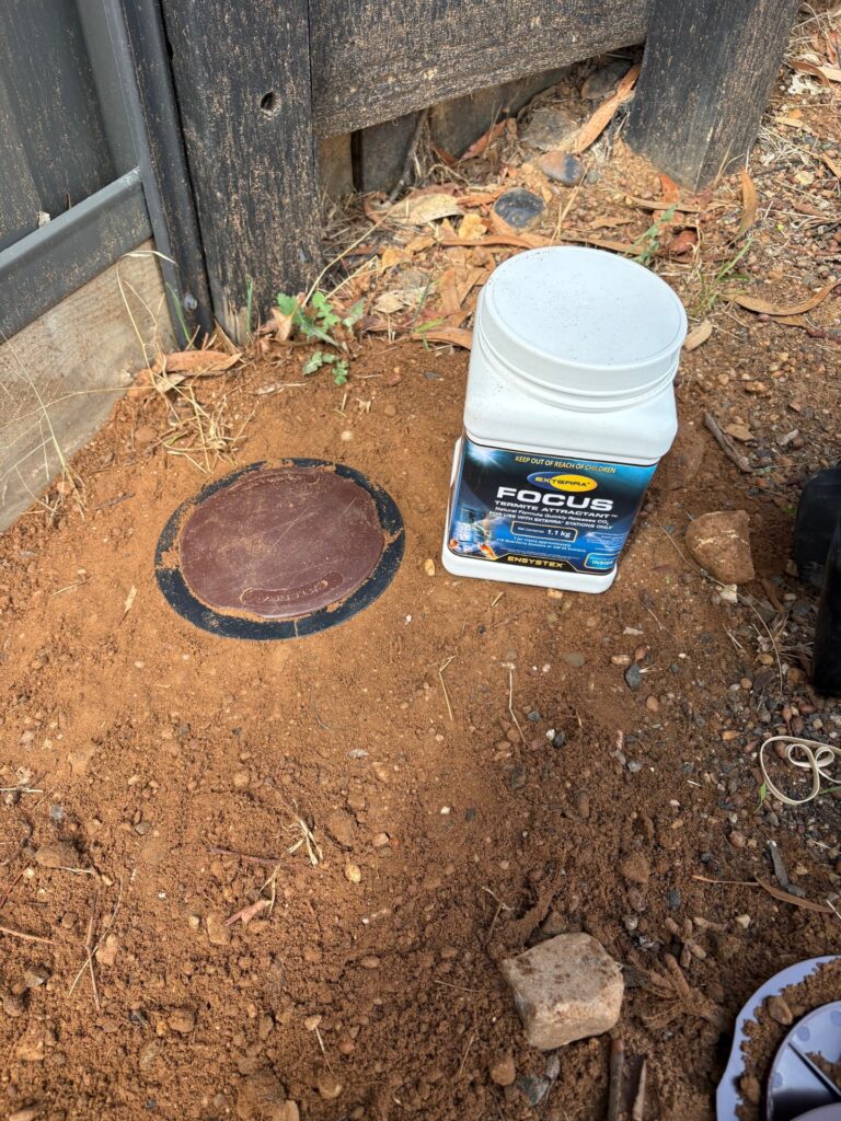 In-ground termite stations — termite control Bendigo
